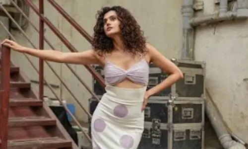 Taapsee perfectly showcases her confidence and flair