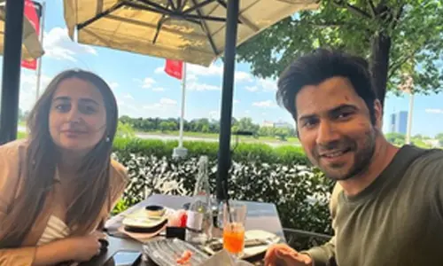 Varun Dhawan shares glimpse of constant ‘khoobsurati’ in his life