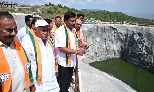 BJPLP leaders visit Sunkishala project site