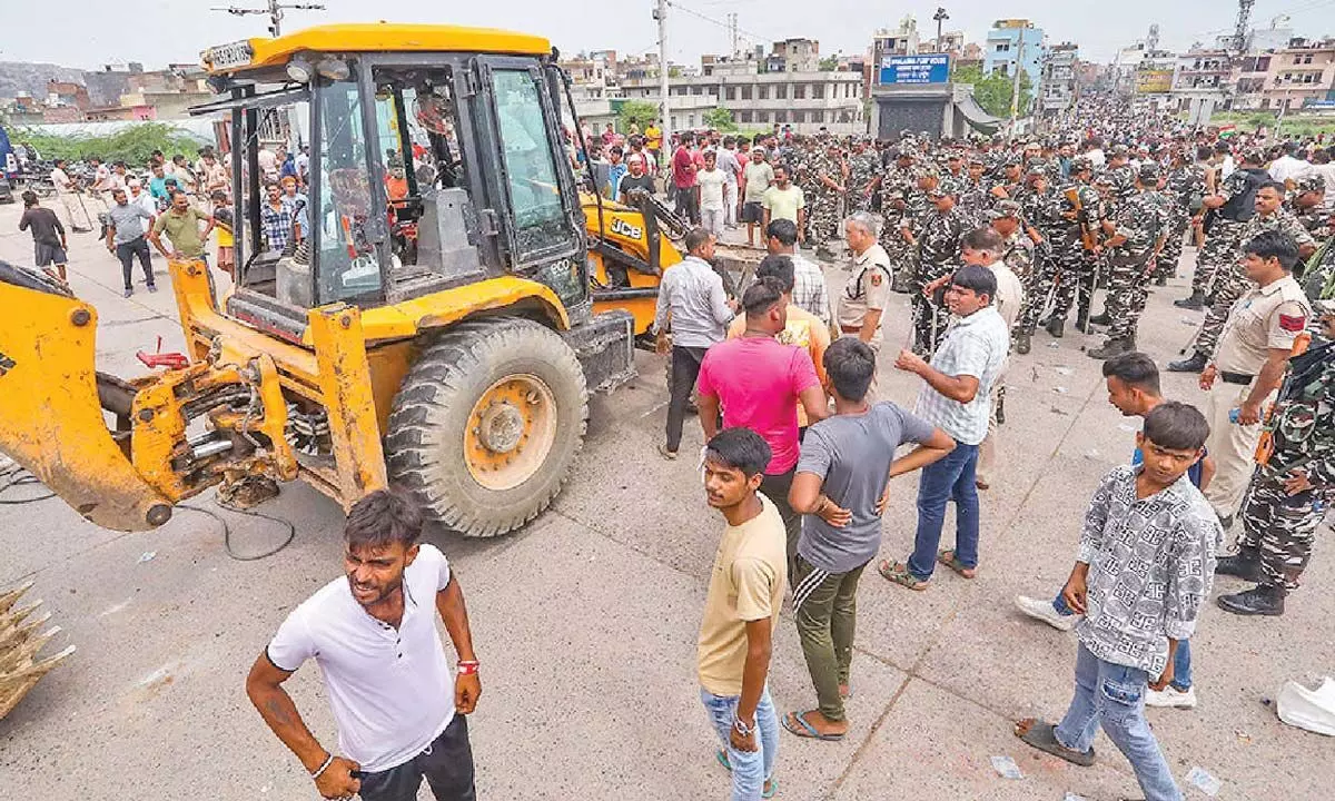 MCD demolition drive in Bhalswa Dairy deferred amid protests