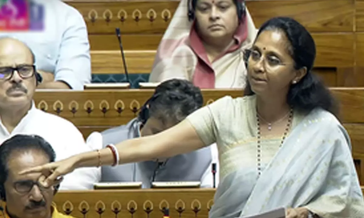 NCP(SP) alleges surveillance on Supriya Sule, demands clarification from Maha Home Dept