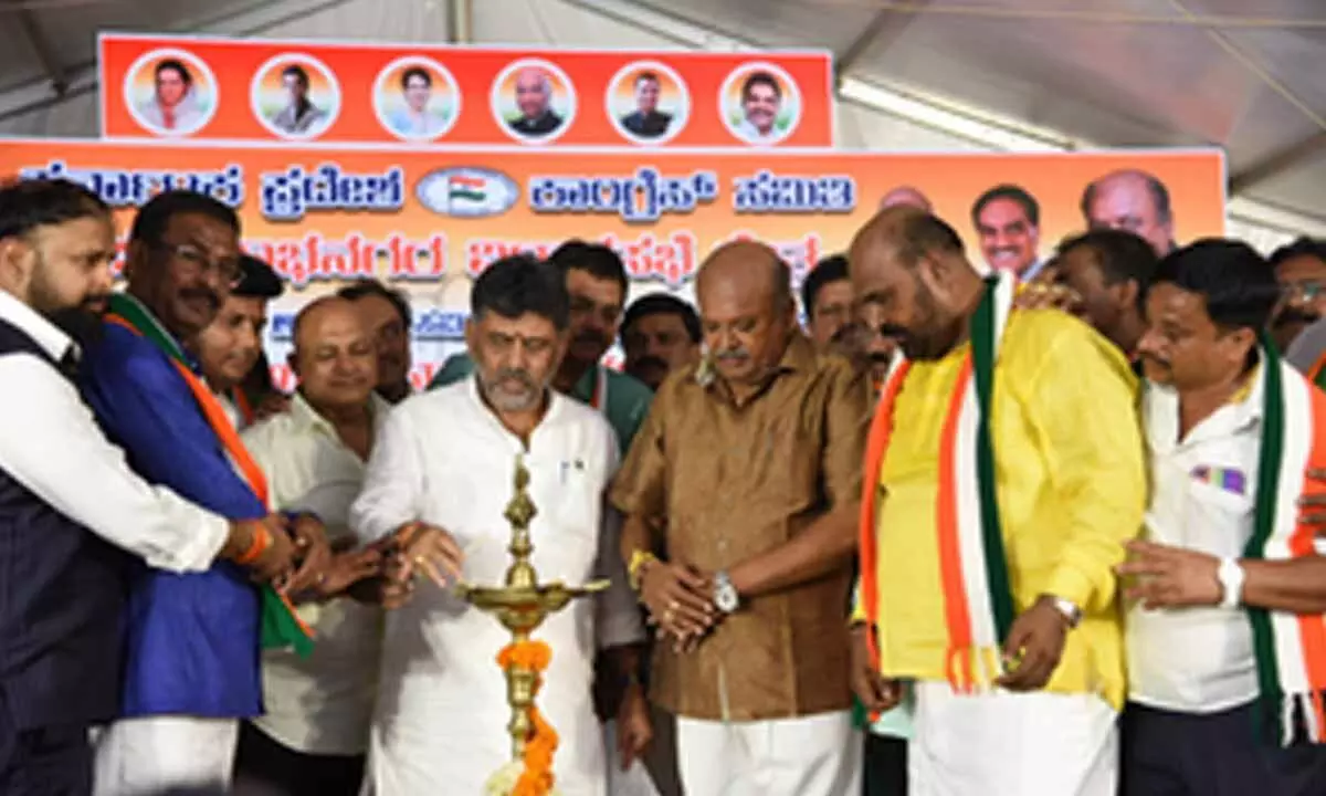 BJP leaders cant stop guarantee schemes even in 100 lifetimes: K’taka Dy CM