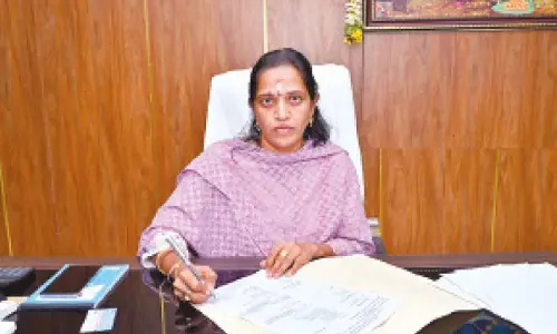 Vani takes charge as Kanipakam temple EO