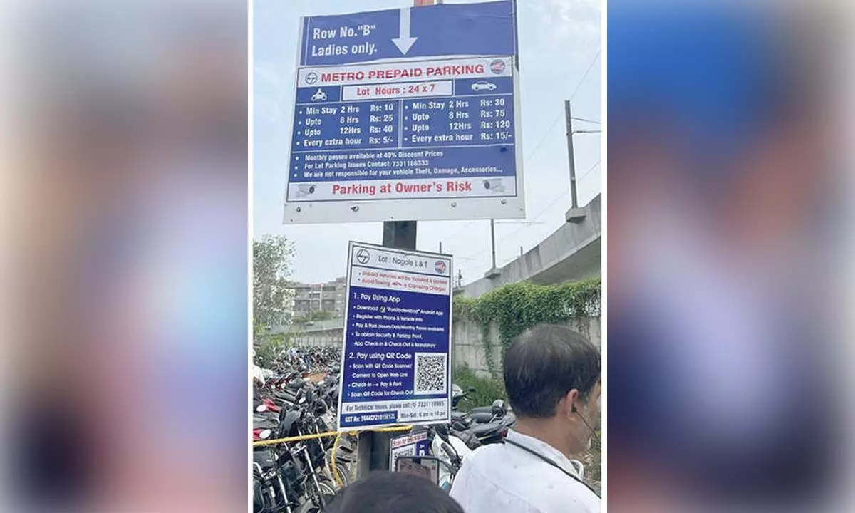 L&TMRHL to introduce parking fees at metro stations