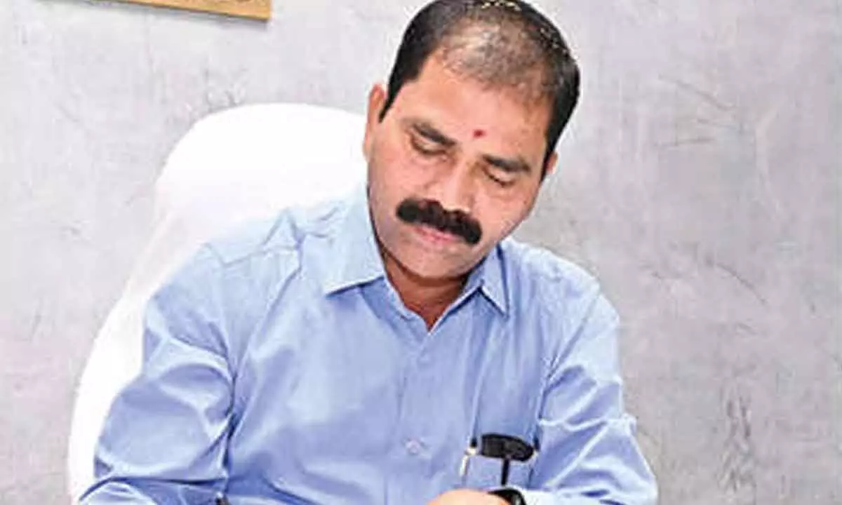 Chinna Ramudu takes charge as JC