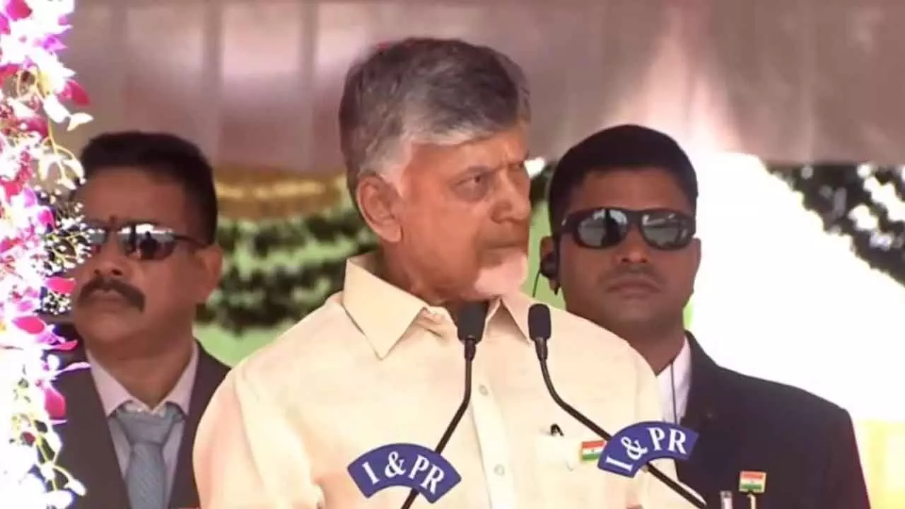 AP CM Chandrababu Vows to Restore Andhra Pradeshs Brand and Governance