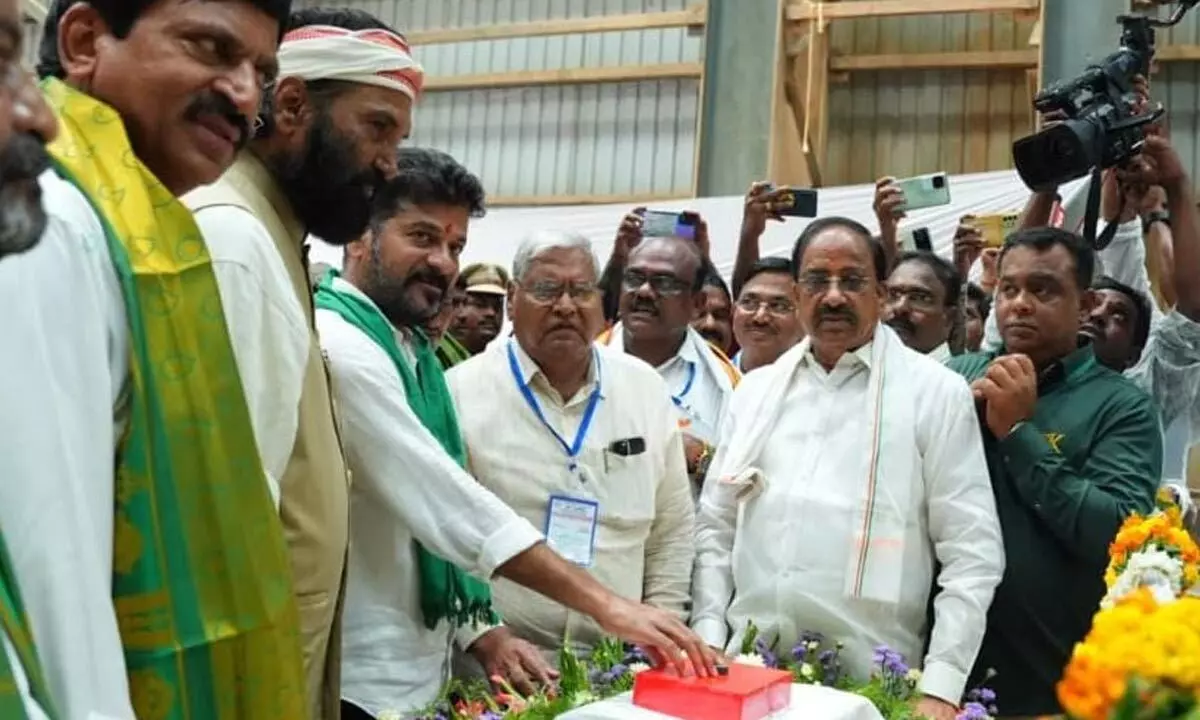 Telangana CM Revanth Reddy Launches Sitarama Lift Project, Dedicates it to People