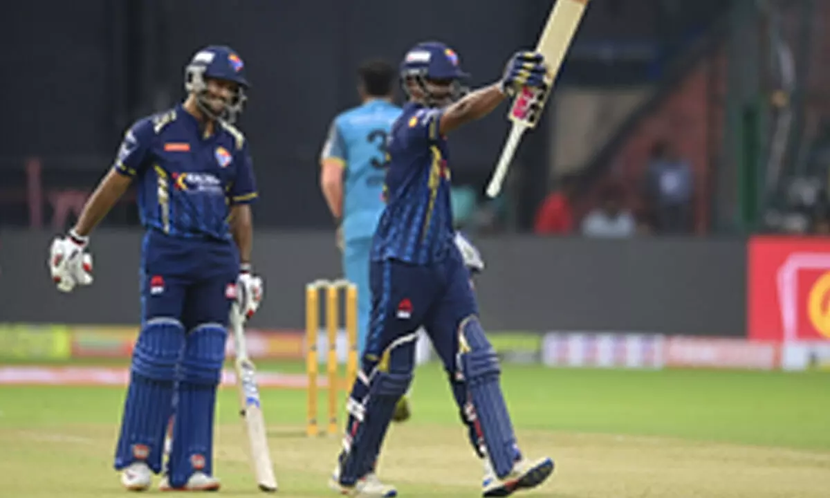 Maharaja Trophy KSCA T20: Chethan L.R. & Mayank Agarwal guide Bengaluru Blasters to nine-wicket victory