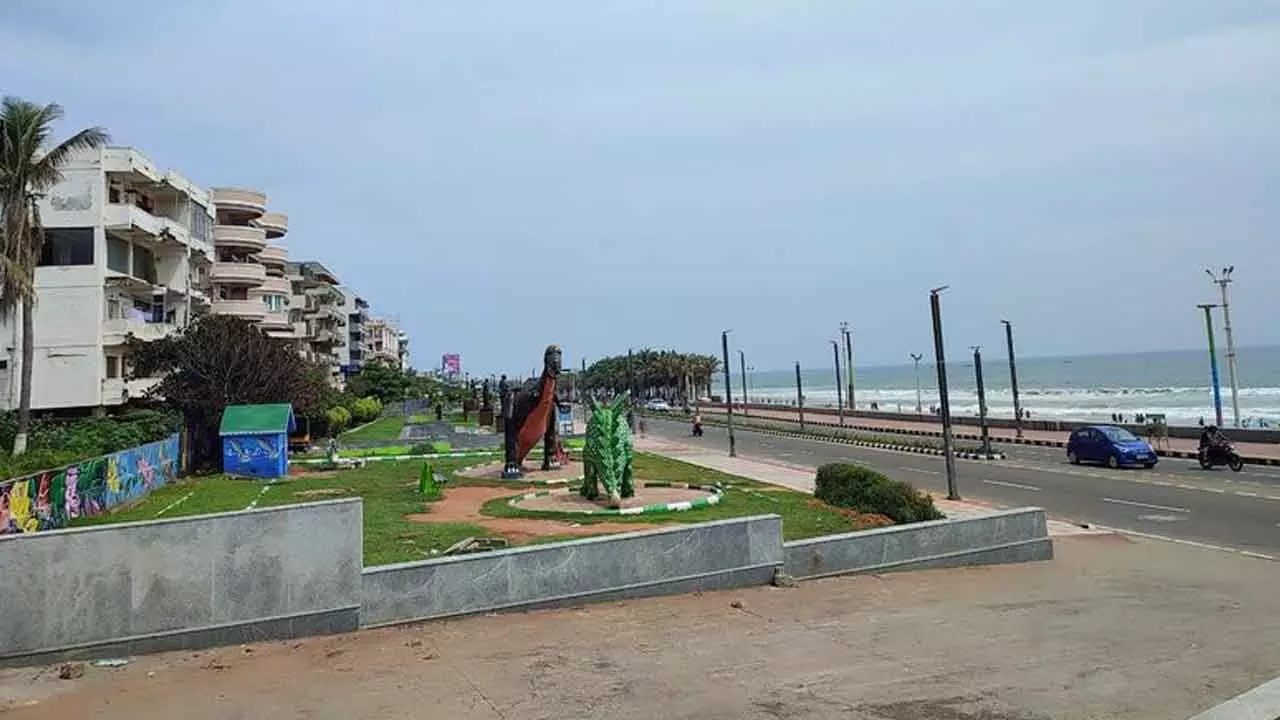 A view of Visakhapatnam