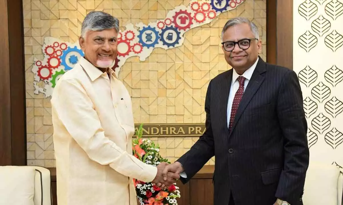 CII officials meet AP CM Chandrababu, discusses on industrial policy.