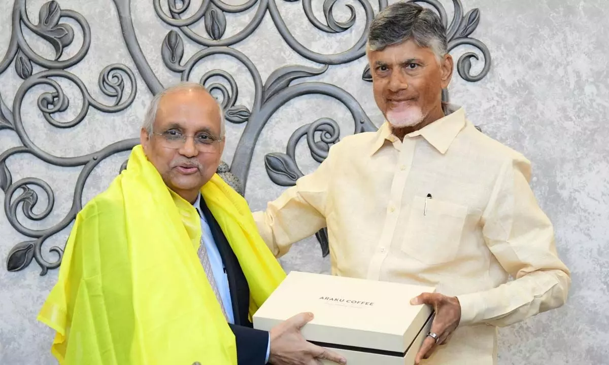 Chandrababu meets CII Director General, says CII Multi Skill Training Institute will be established