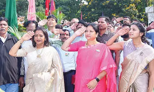 GHMC Mayor hoists national flag on 78th I-Day