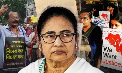 Mamata Banerjee Leads Protest March Demanding Justice For Murdered Doctor