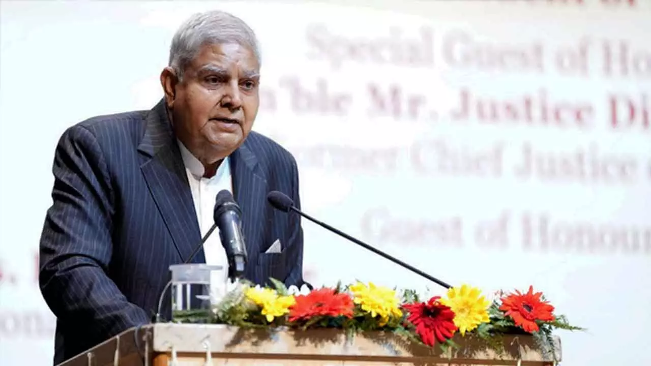 No place for word subordinate in judiciary: Vice President Dhankhar