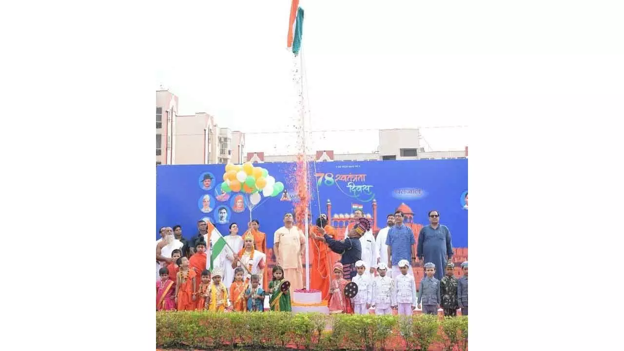 Patanjali celebrates 78th Independence Day