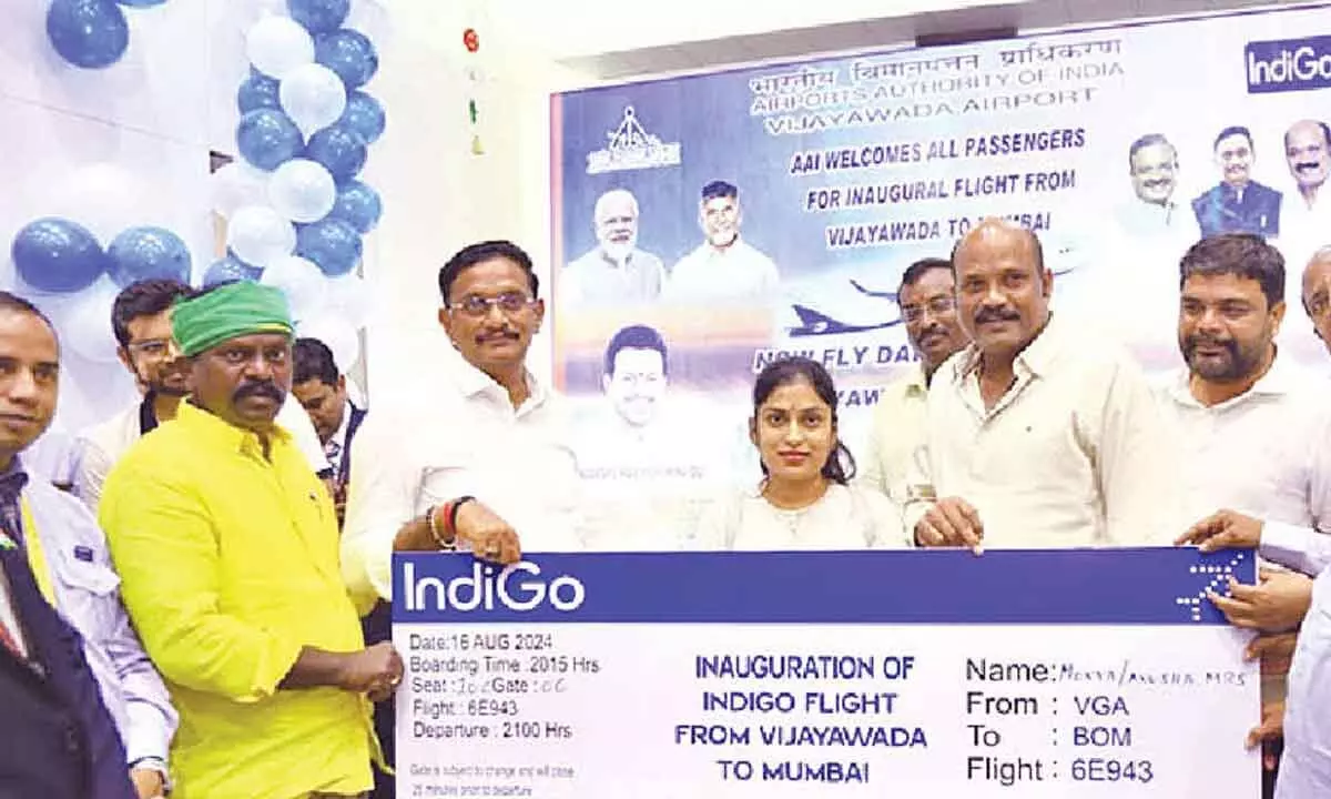 Vijayawada-Mumbai IndiGo services launched