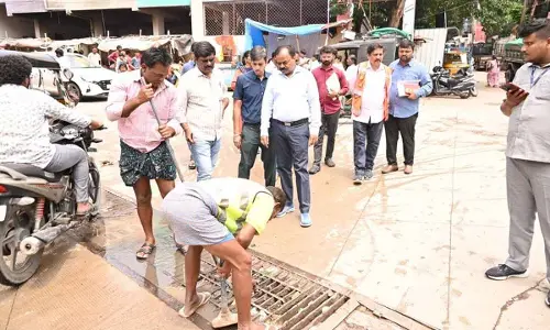 Dana Kishore holds surprise inspections, directs officials to undertake repair works