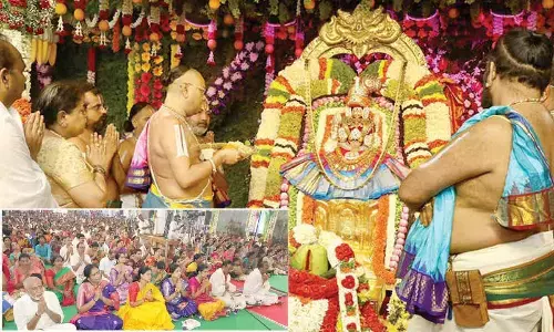 Devotional fervour marks Varalakshmi Vratam at Tiruchanur
