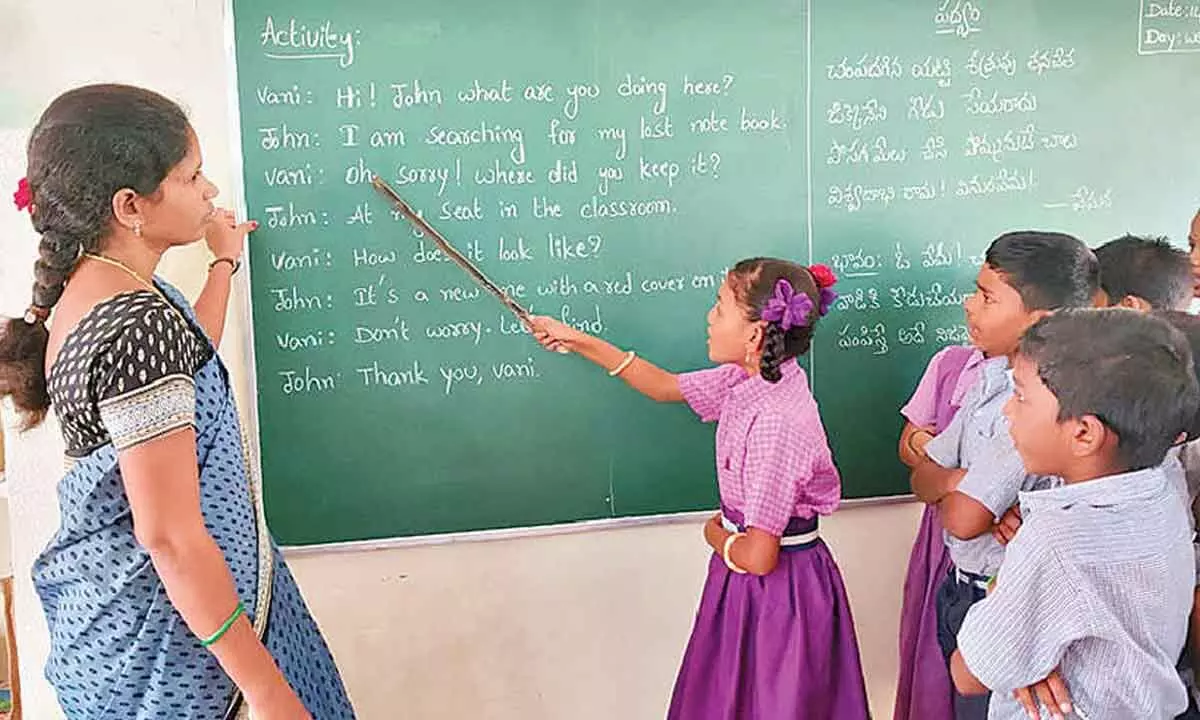 Teacher transforms school which once was on the verge of closure