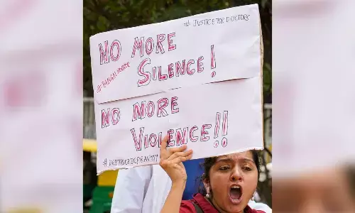 Doctors hold protest seeking justice for Kolkata rape-murder victim