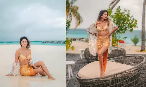 Shriya Saran’s sun-kissed skin, radiant smile