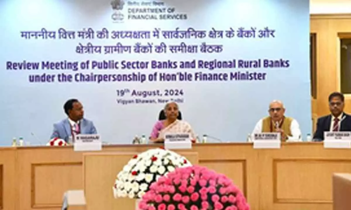 FM Sitharaman asks regional banks to give more loans to small and micro firms