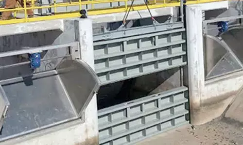 Stop log installed at 19th gate of TB dam