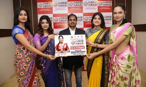 Elegance and beauty of handloom fashion show !