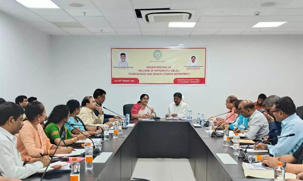 AP Minister Emphasizes Implementation of Welfare Schemes to Differently Abled and Marginalized