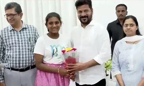Children Celebrate Rakhi with CM Revanth Reddy After Hearing Loss Recovery