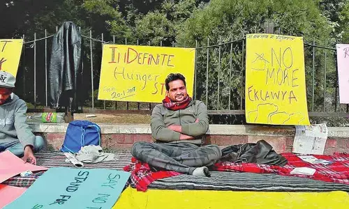 2 JNU students fall ill during hunger strike