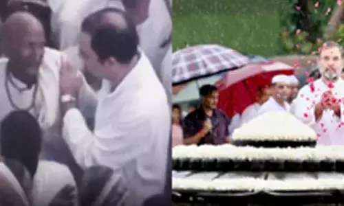 Rahul pays tribute to Rajiv Gandhi on his birth anniversary, says Your dreams for India are my own