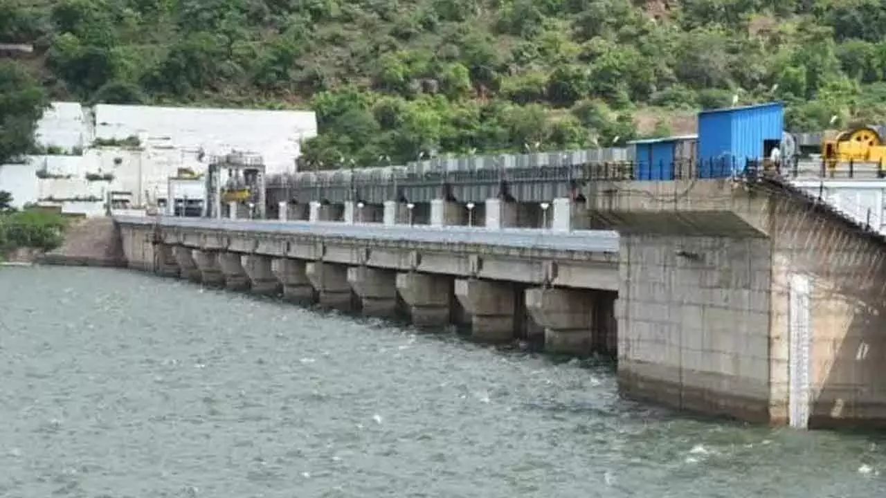 Severe Rain Causes Flooding in Srisailam and Surrounding Areas