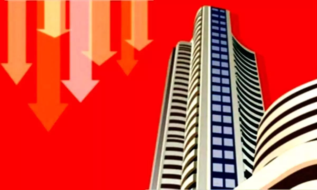 Sensex down by 202 points, Nifty drops below 25,200