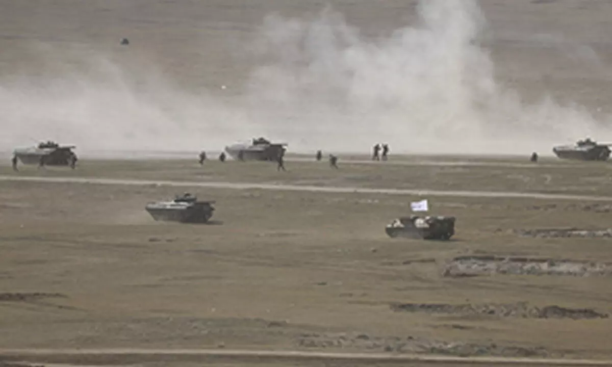 Mongolia-Russia joint military exercise underway