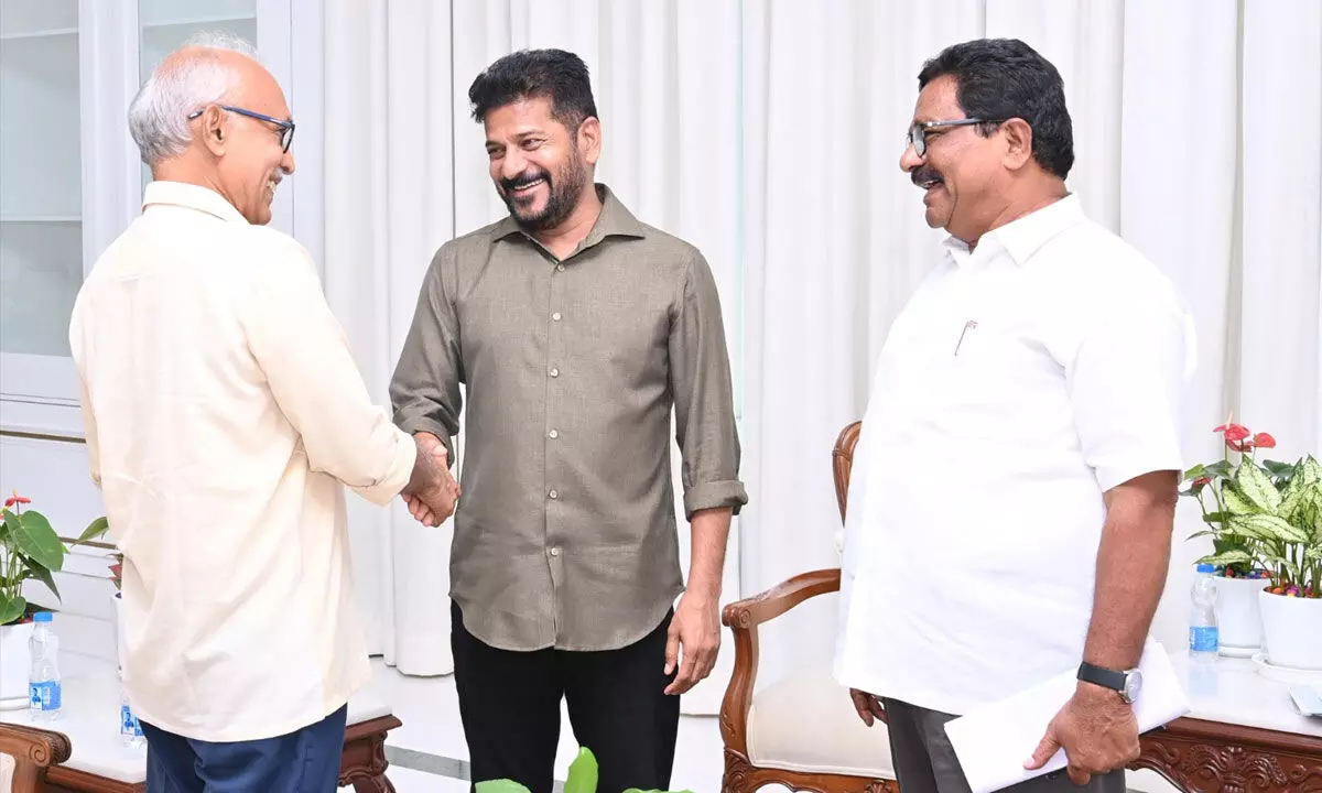 CPI(M) Leaders Meet Chief Minister Revanth Reddy