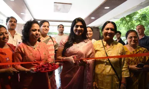 Actress Sowmya Janu Inaugurates Hand to Hand an Handloom Expo