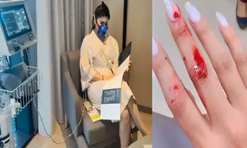 Urvashi Rautela trolled for getting admitted in hospital for a minor cut