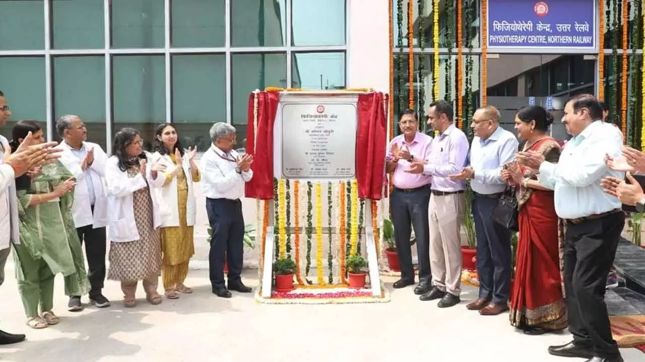 Northern Railways GM opens physiotherapy centre