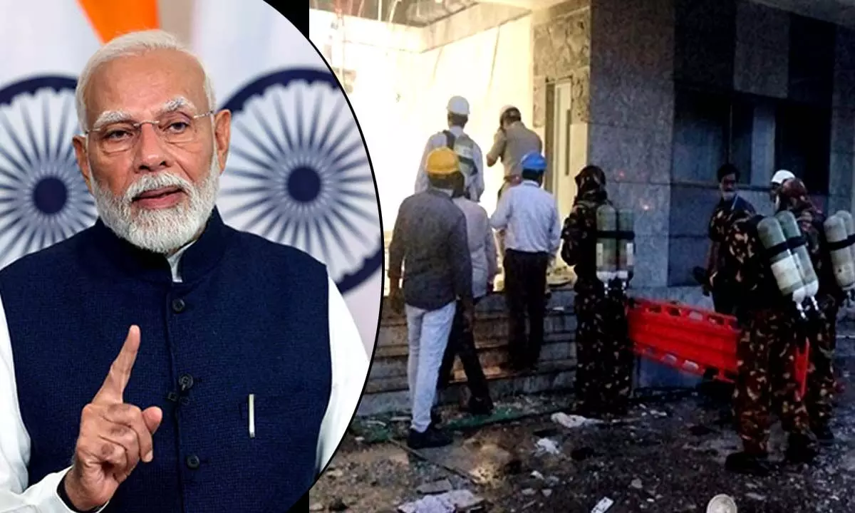 PM shocked over Ankapalli pharma blast incident. Announces Rs 2 Lakh ex gratia