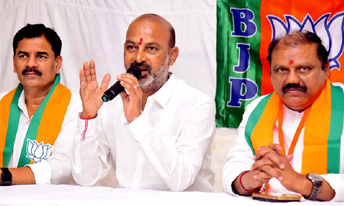 Why didnt BRS with 38 MLAs contest in RS elections: Bandi Sanjay