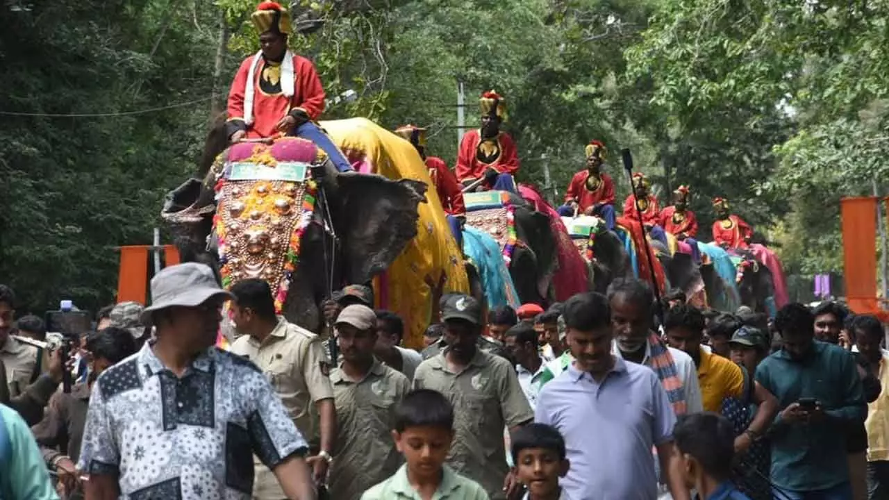 Gajapayana signals start of Dasara preparations