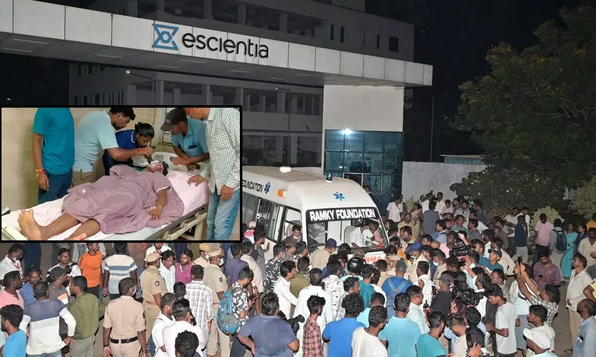 Atchutapuram SEZ blast incident: Injured victims undergo treatment at three hospitals