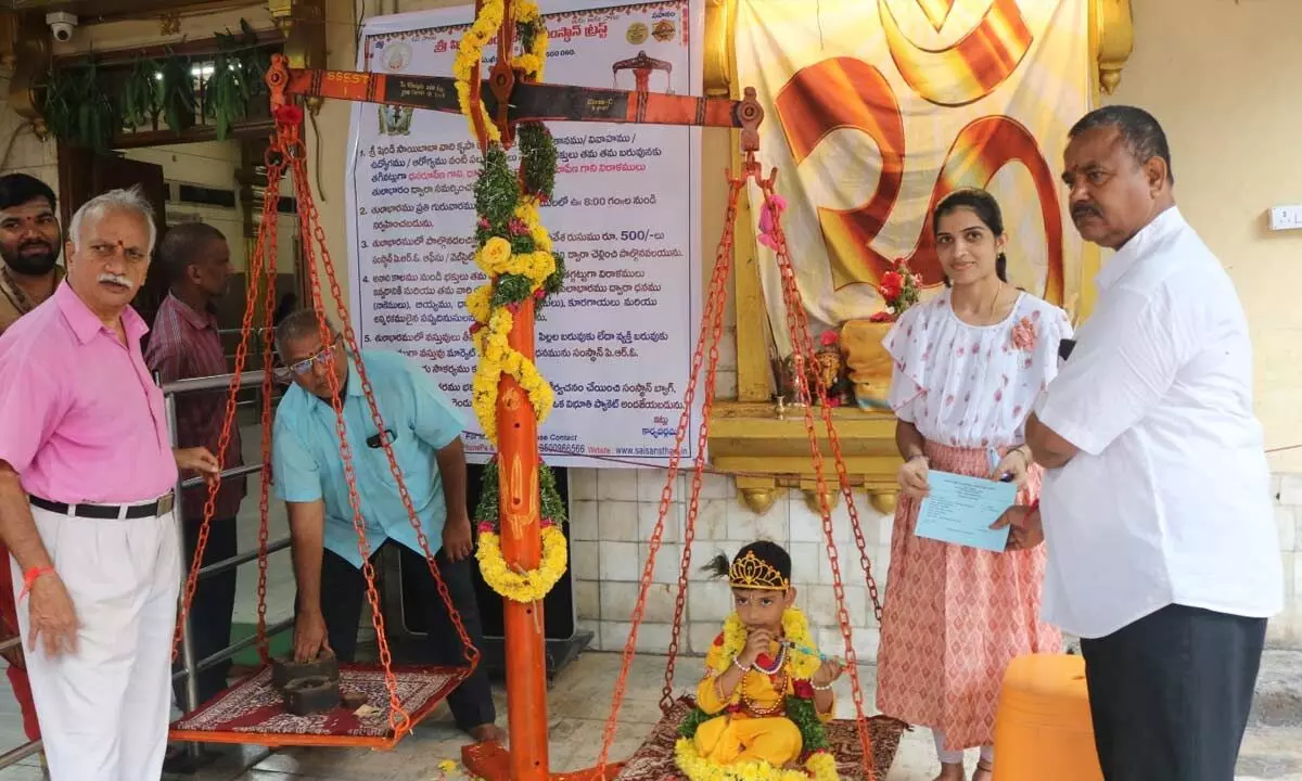 Commencement of Tula Bharam and the Marriage of Disabled Individuals at Sai Sansthan