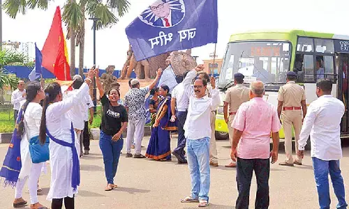 Rail, road services partially affected