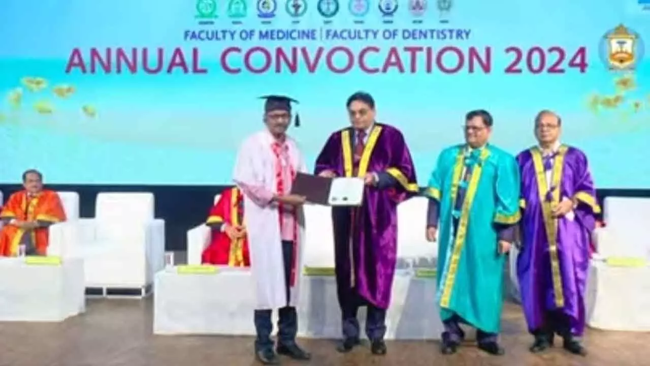 Dr Rama Reddy awarded PhD in Yoga Therapy