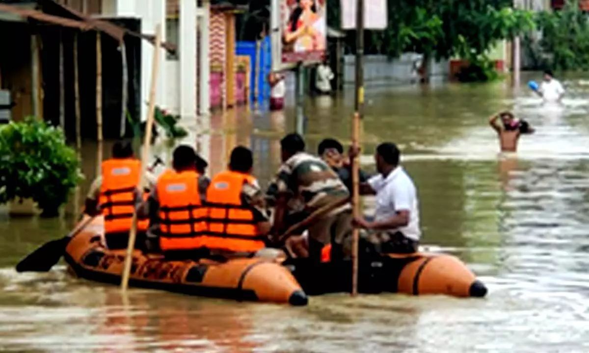 Centre releases Rs 40 crore in advance for relief ops in flood-hit Tripura