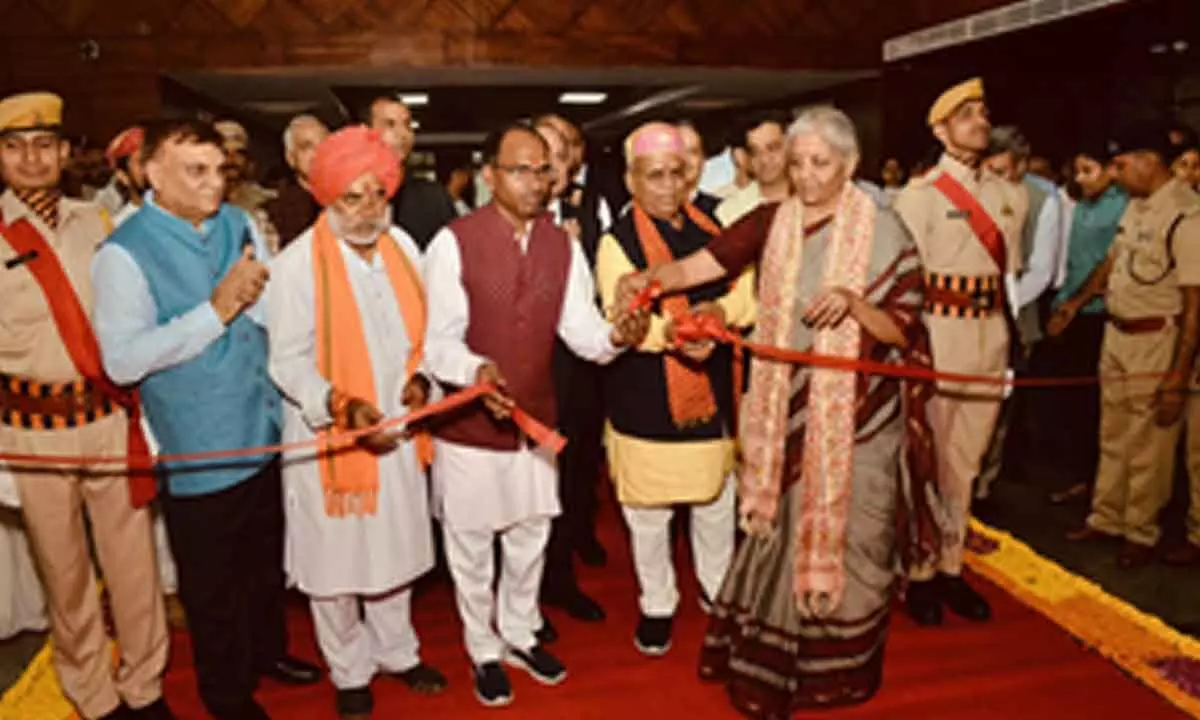 FM Sitharaman opens new GST Bhawan in Udaipur, to serve 13 districts