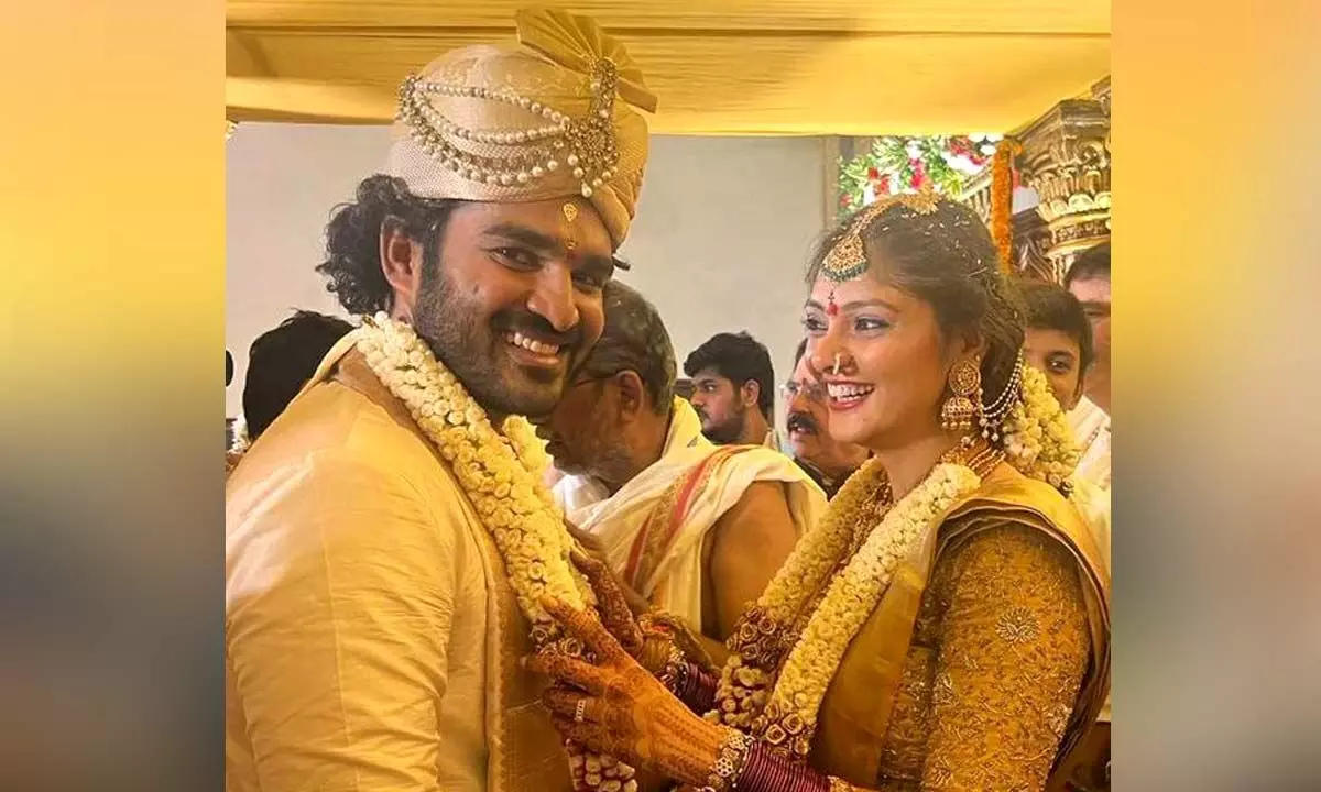 Wedding bells: Kiran Abbavaram, Rahasya Gorak tie the knot