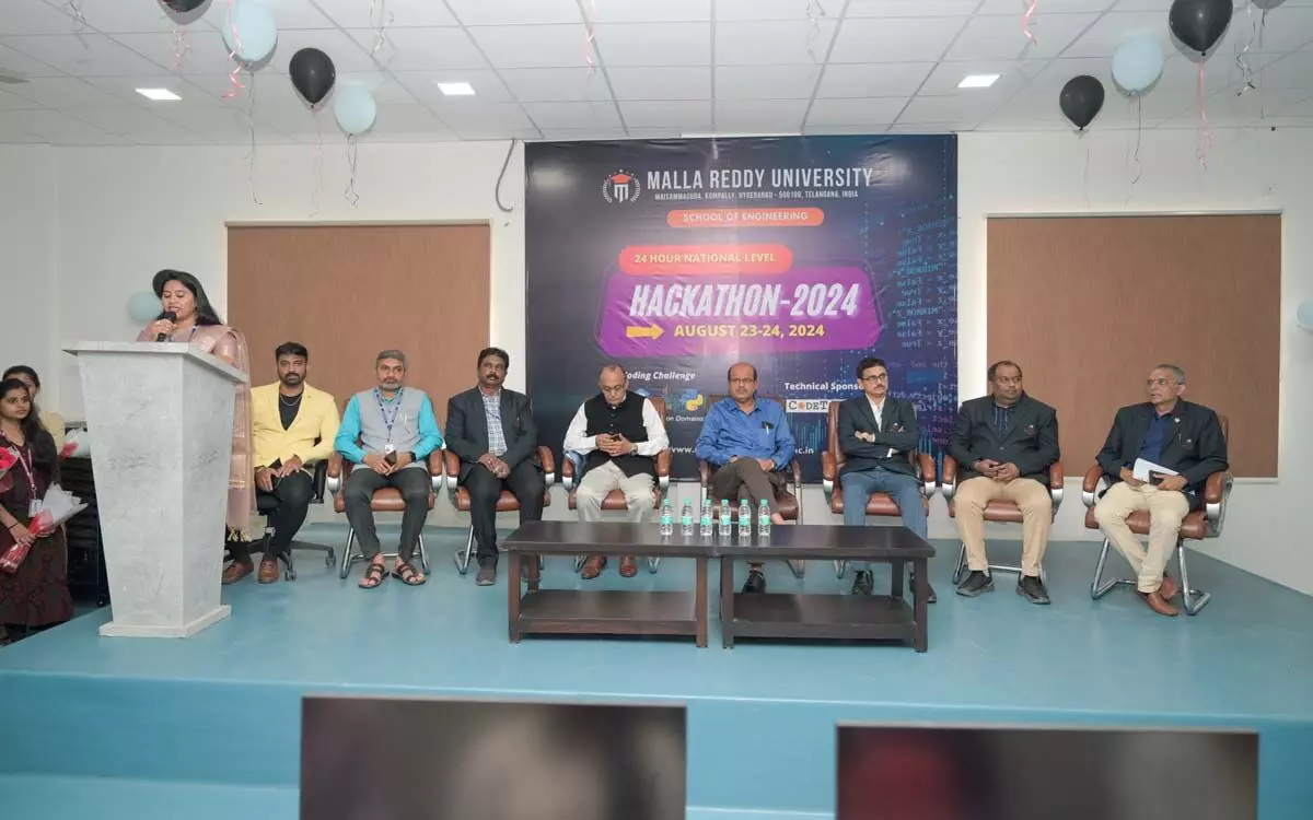 Malla Reddy University Hosts National Level 24-Hour Hackathon